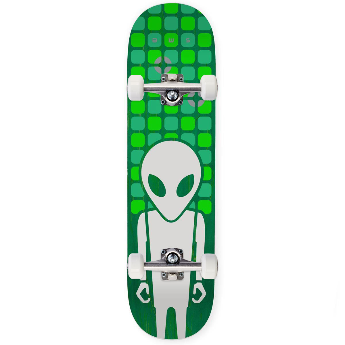 Alien Workshop Soldier Matrix Skateboard Complete - Green - 8.50