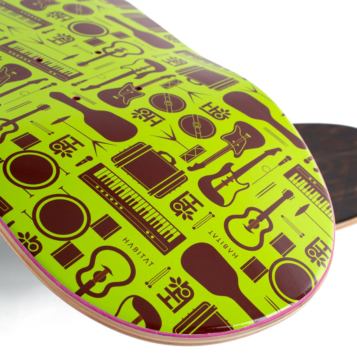 Habitat Audio Centric Twin Skateboard Deck - 8.375