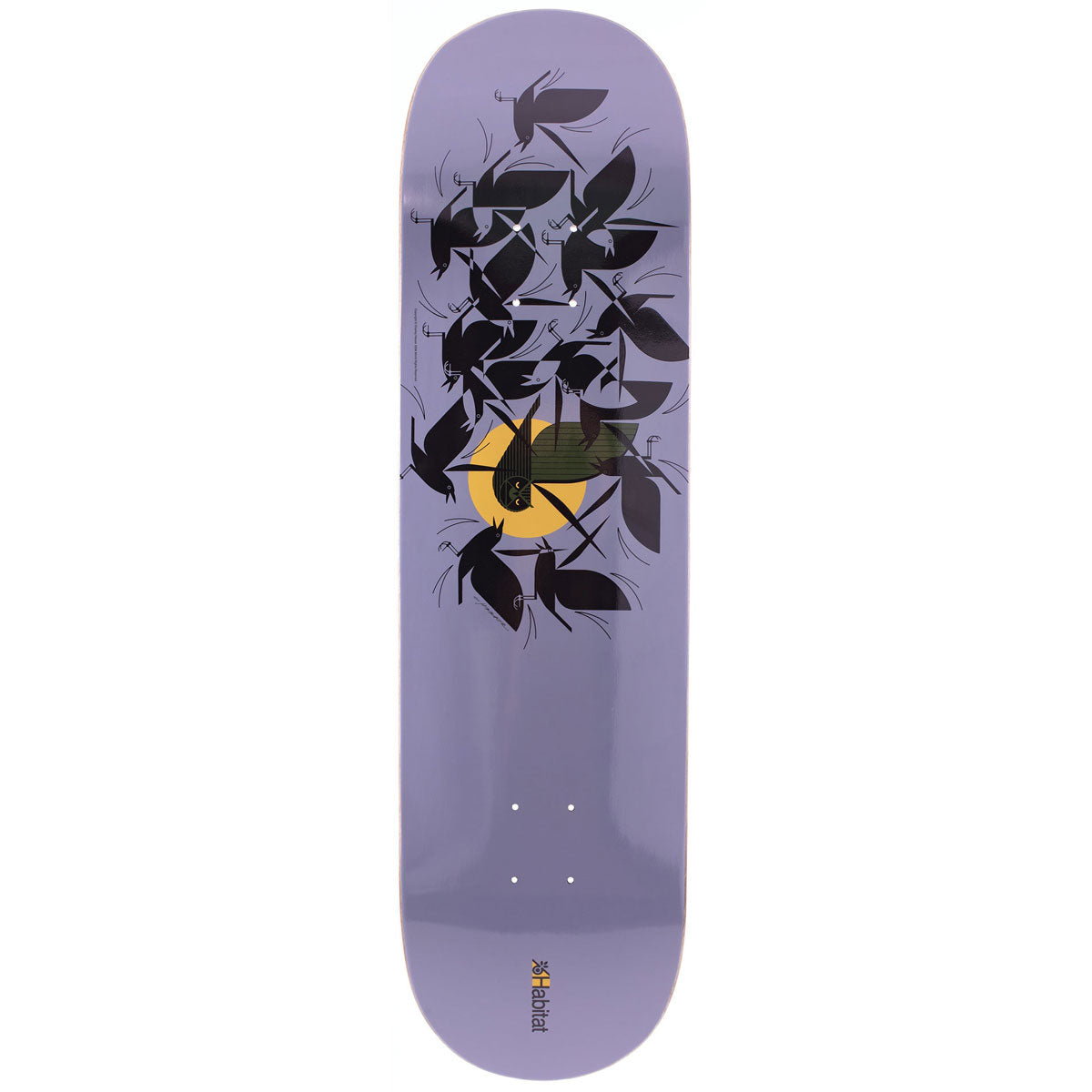 Habitat Harper Owltercation Skateboard Deck - 8.25