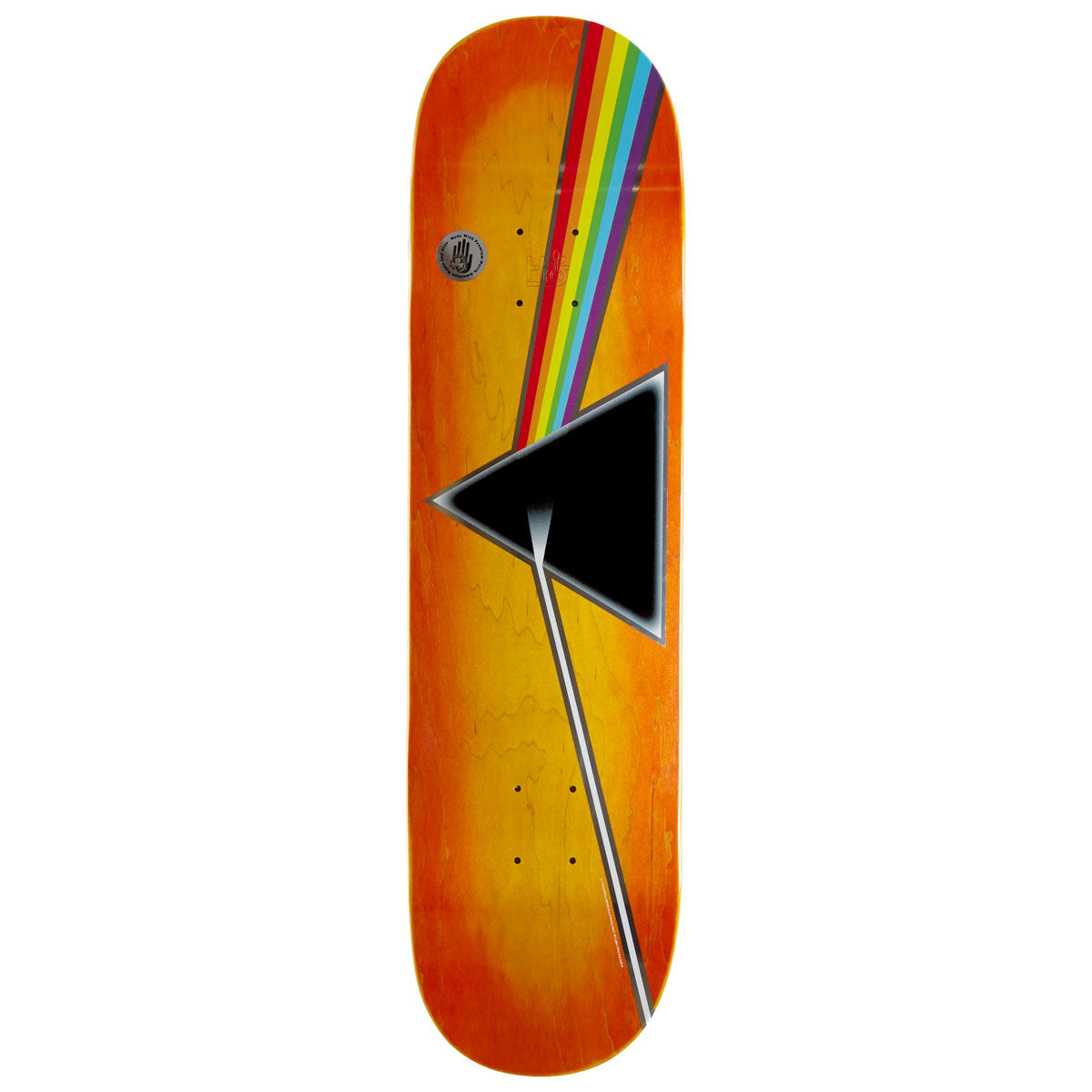 Habitat x Pink Floyd Sunburst Darkside Skateboard Deck - 8.25