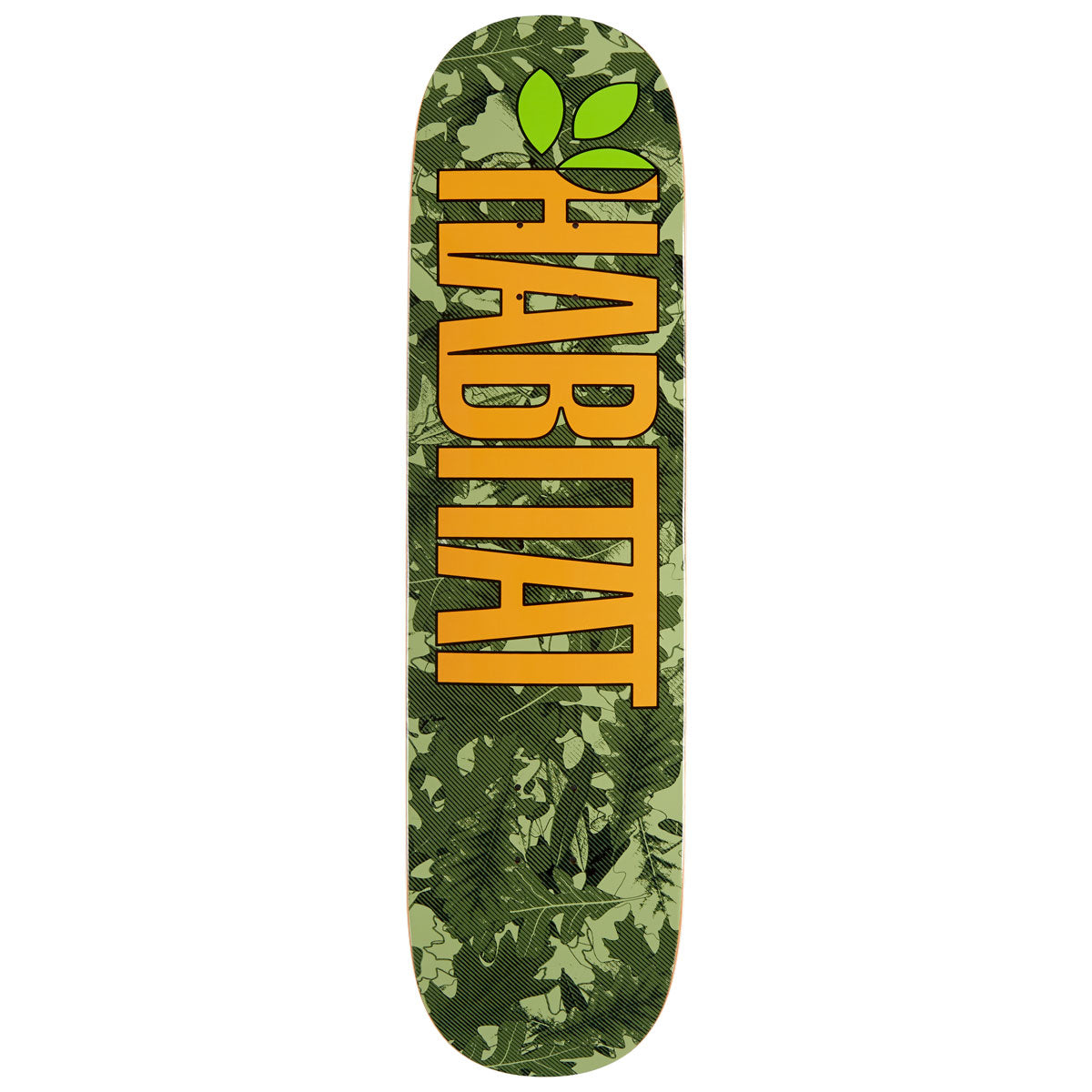 Habitat Oak Gamma Twin Skateboard Deck - Green - 8.25