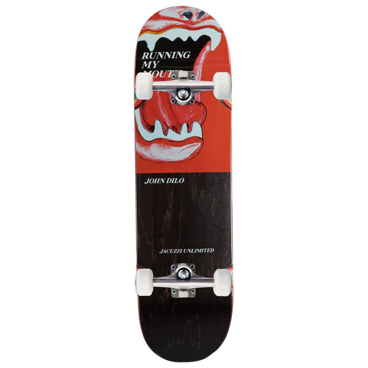 Jacuzzi Unlimited John Dilo Mouth Marathon Skateboard Complete - 8.50