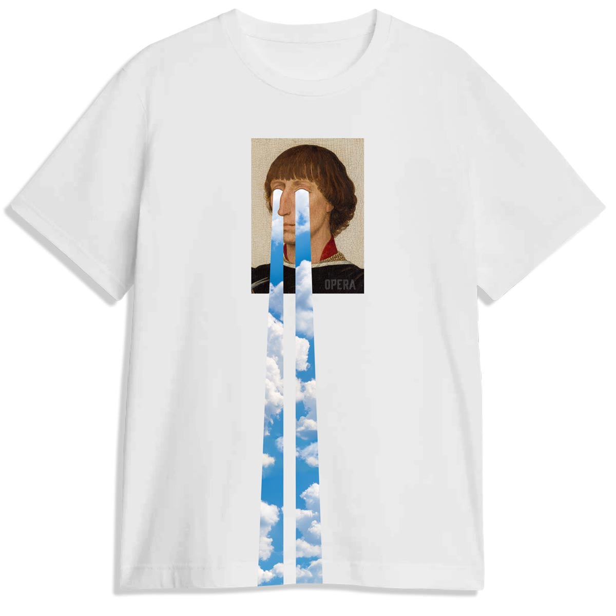 Opera Drama T-Shirt - White image 1