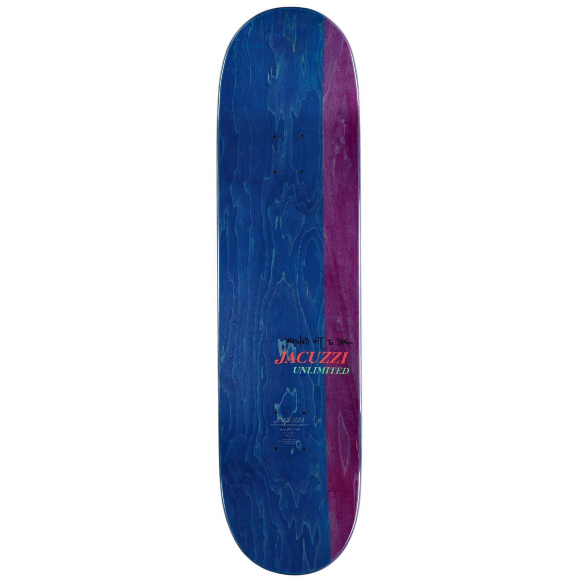 Jacuzzi Jackson Pilz Shits Creek EX7 Skateboard Deck - 8.50