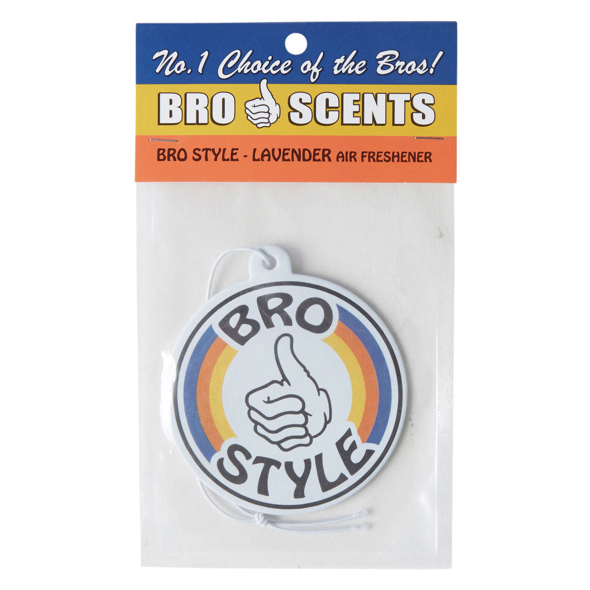 Bro Style Circle Logo Lavender Bro Scents Air Freshener image 1