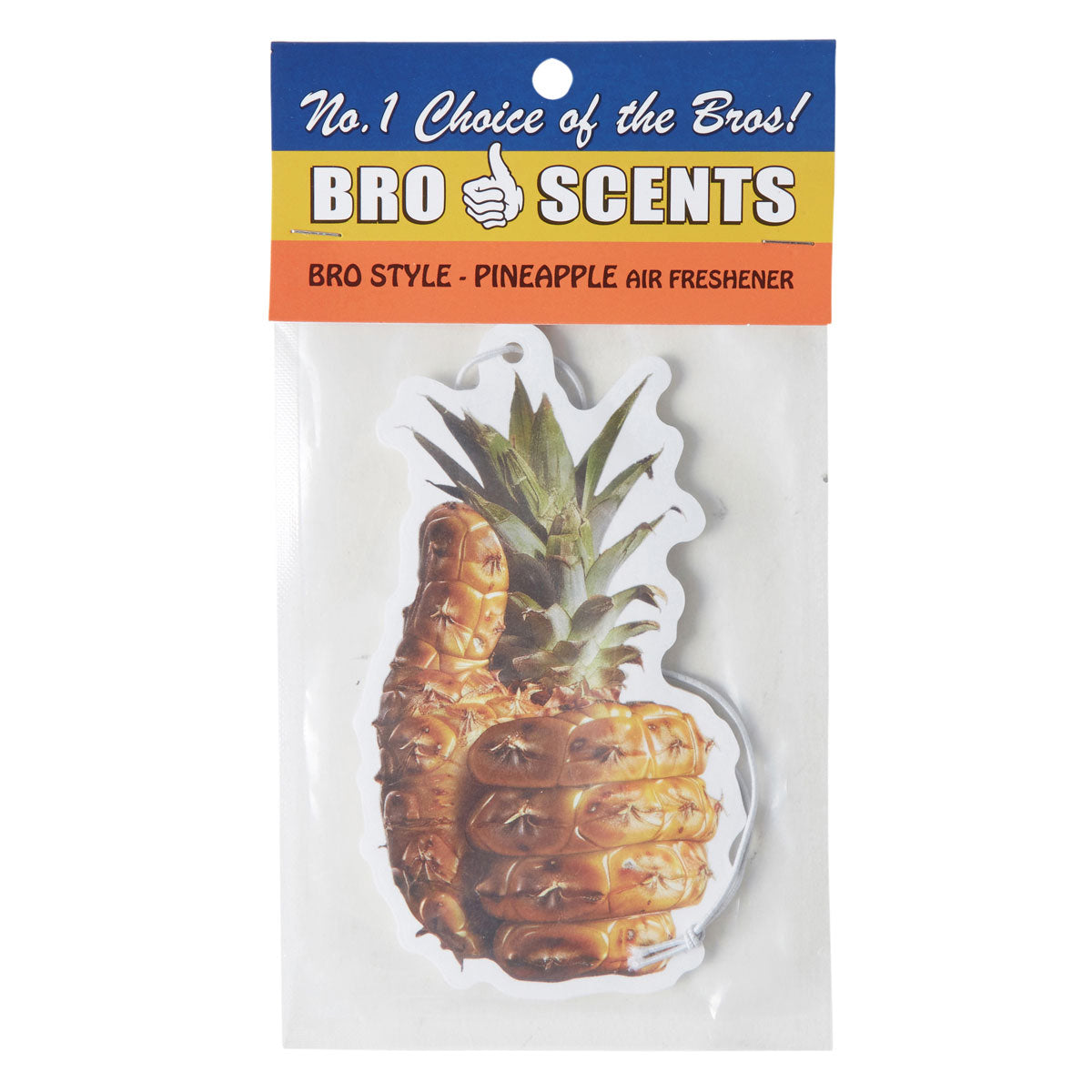 Bro Style Thumbs Up Pineapple Bro Scents Air Freshener image 1