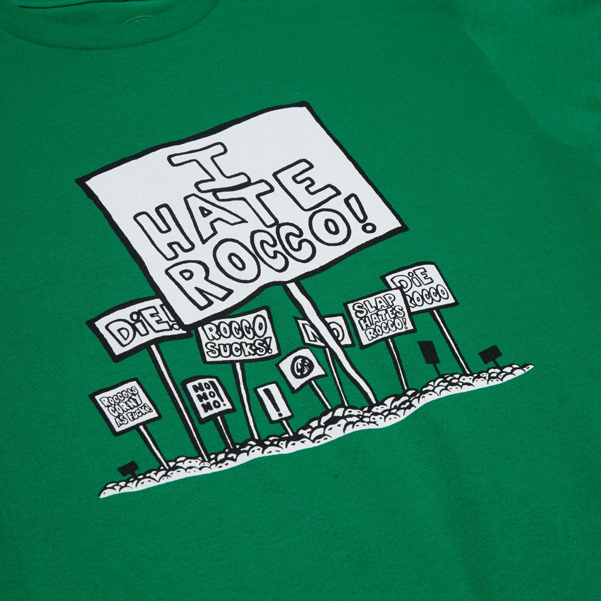 Heritage I Hate Rocco T-Shirt - Turf Green image 2