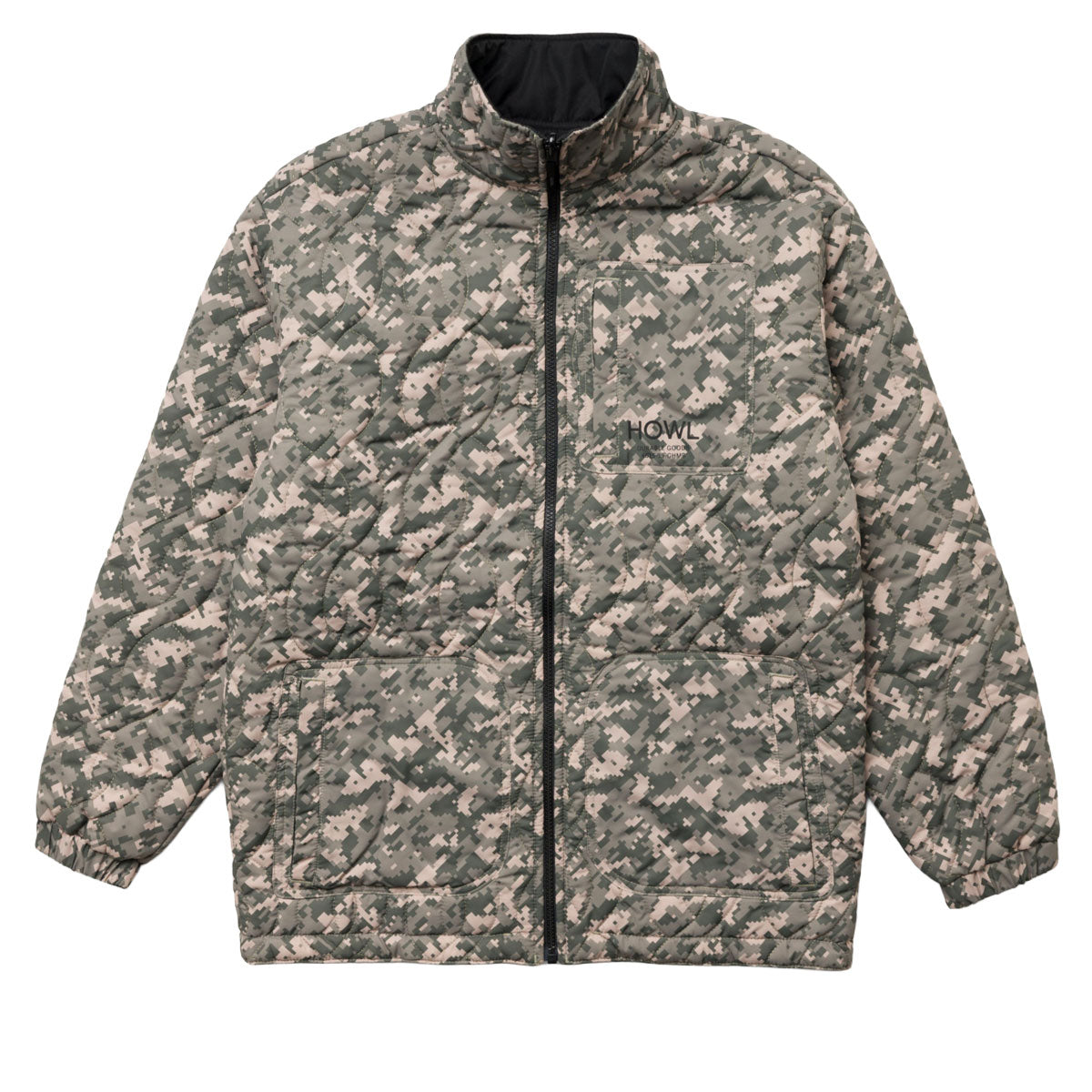 Howl Reversible Jacket - Black/Camo image 1
