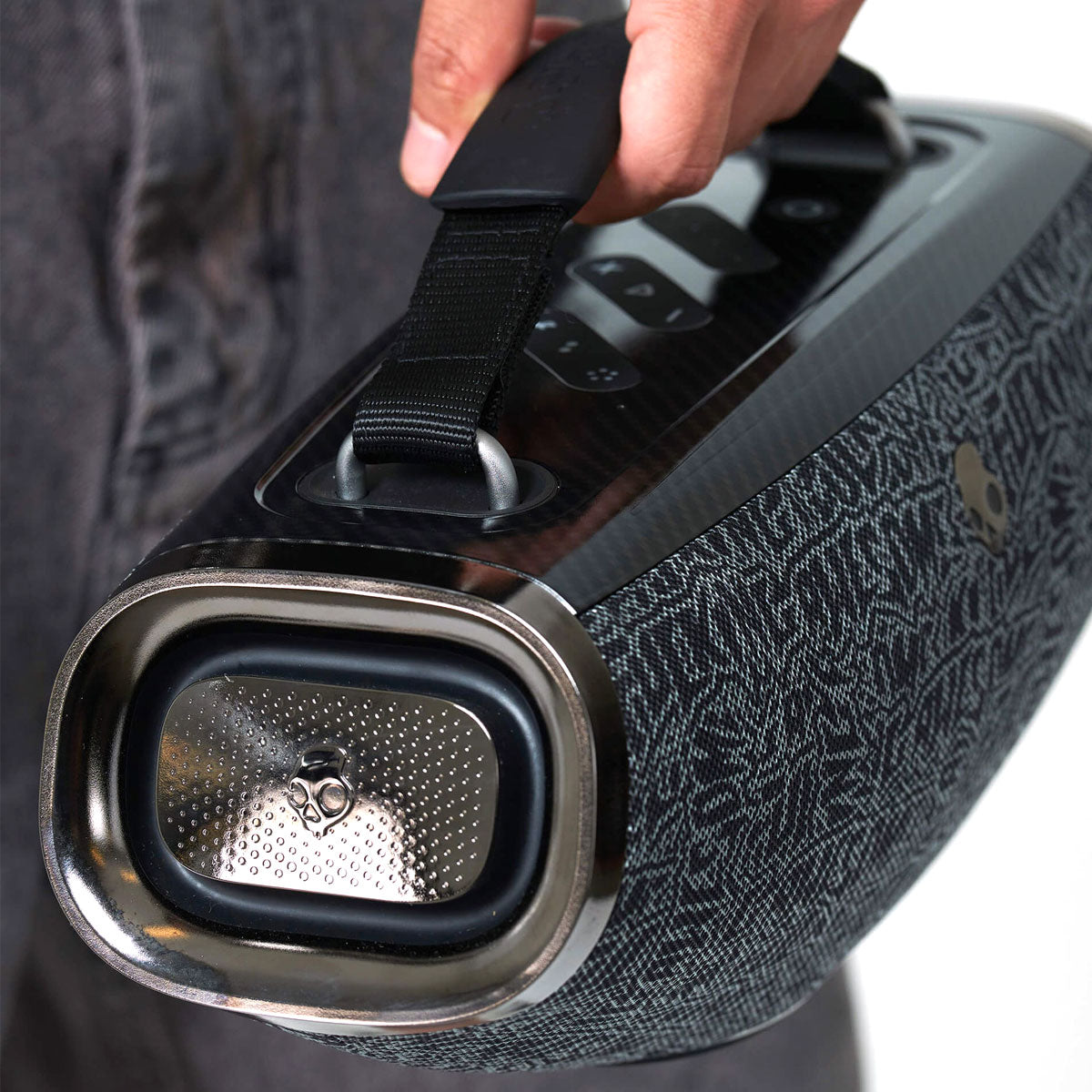 Skullcandy x Fucking Awesome Barrel Mini Wireless Speaker - FA Silver image 3