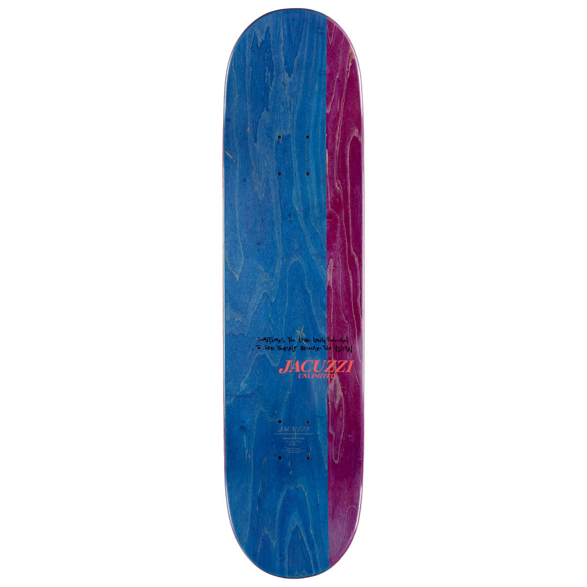 Jacuzzi Unlimited Louie Barletta Bowl EX7 Skateboard Deck - 8.50