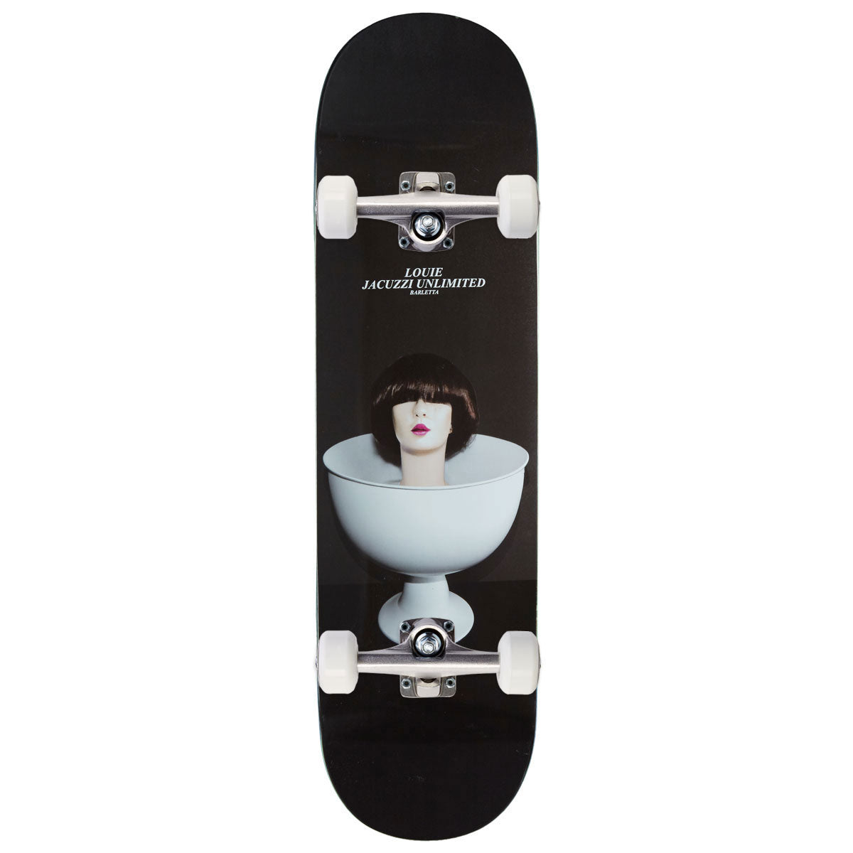 Jacuzzi Unlimited Louie Barletta Bowl EX7 Skateboard Complete - 8.25