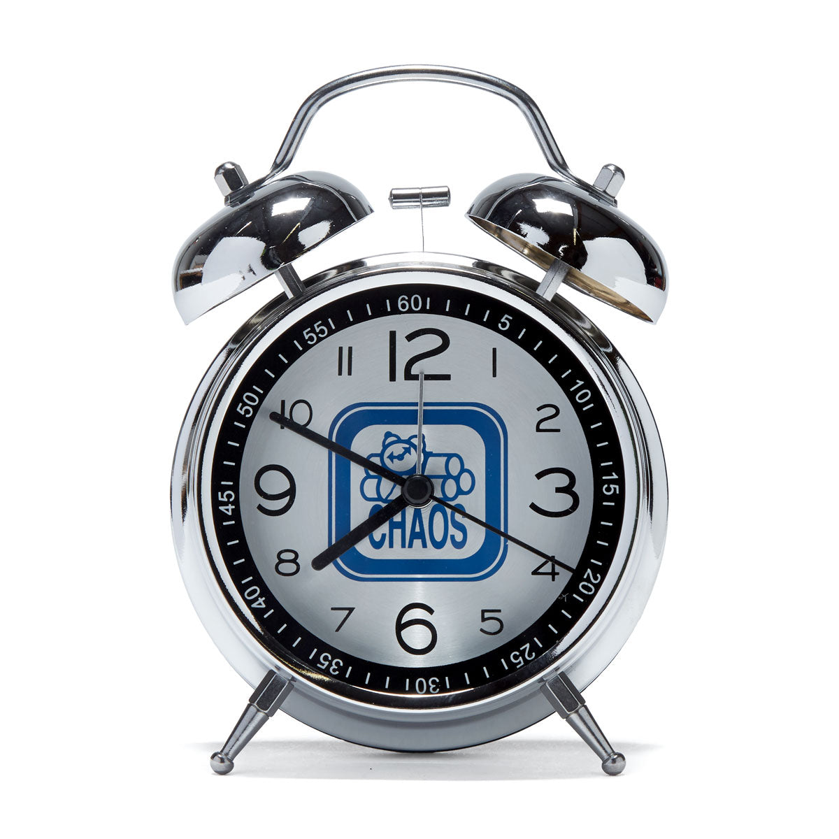 411 Chaos Alarm Clock - Chrome image 1
