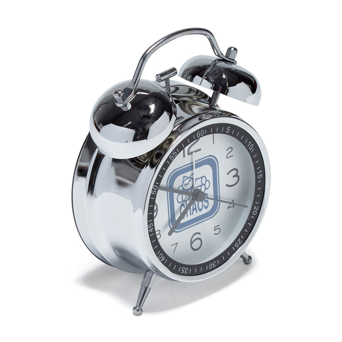 411 Chaos Alarm Clock - Chrome image 3