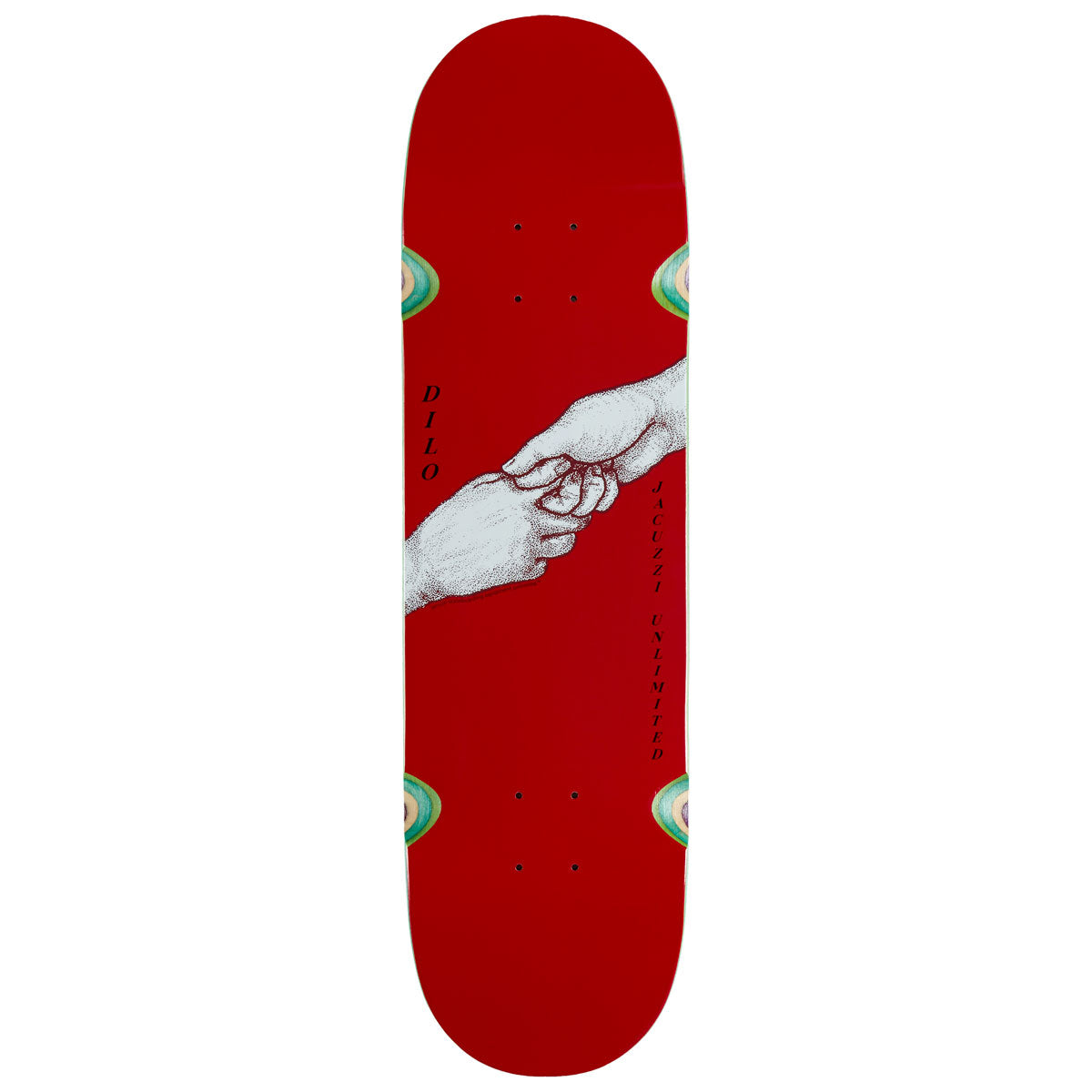 Jacuzzi Unlimited John Dilo Hand Held EX7 Skateboard Deck - 8.50