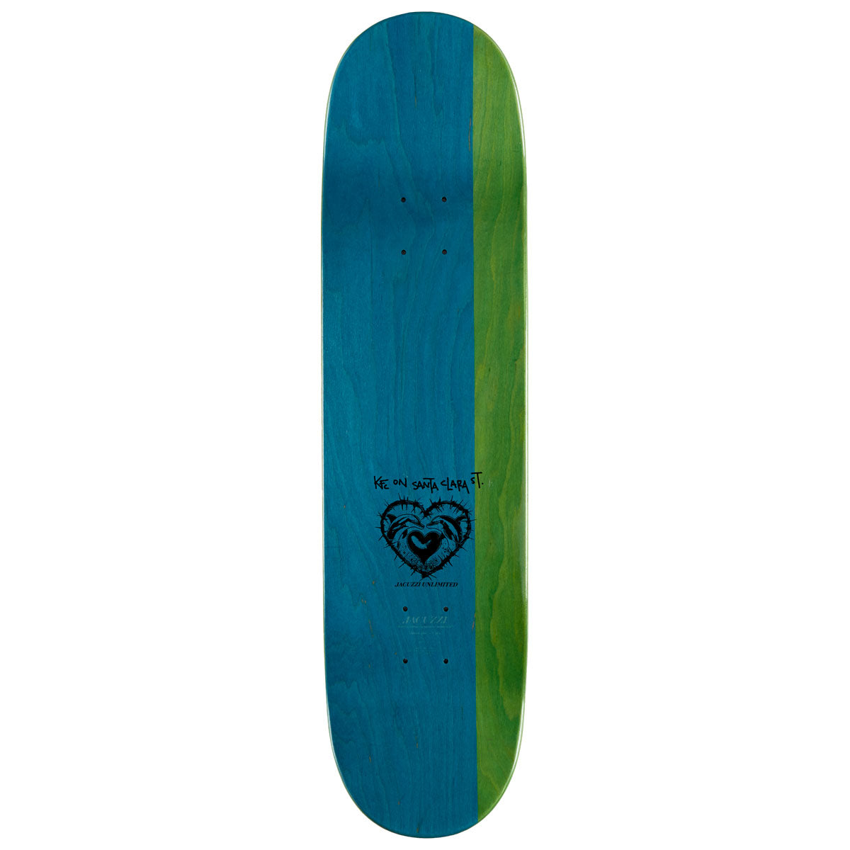 Jacuzzi Unlimited Louie Barletta 408 Right EX7 Skateboard Deck - 8.25