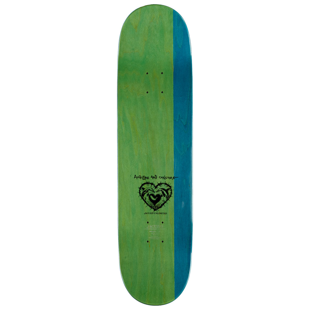Jacuzzi Unlimited Caswell Berry Advise EX7 Skateboard Deck - 8.25