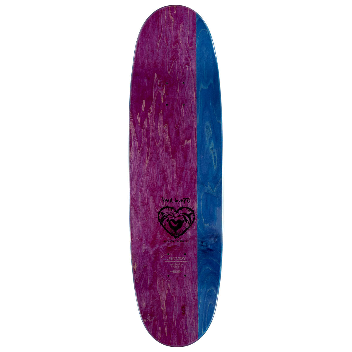 Jacuzzi Unlimited Jackson Pilz Skim Board EX7 Skateboard Deck - 9.125