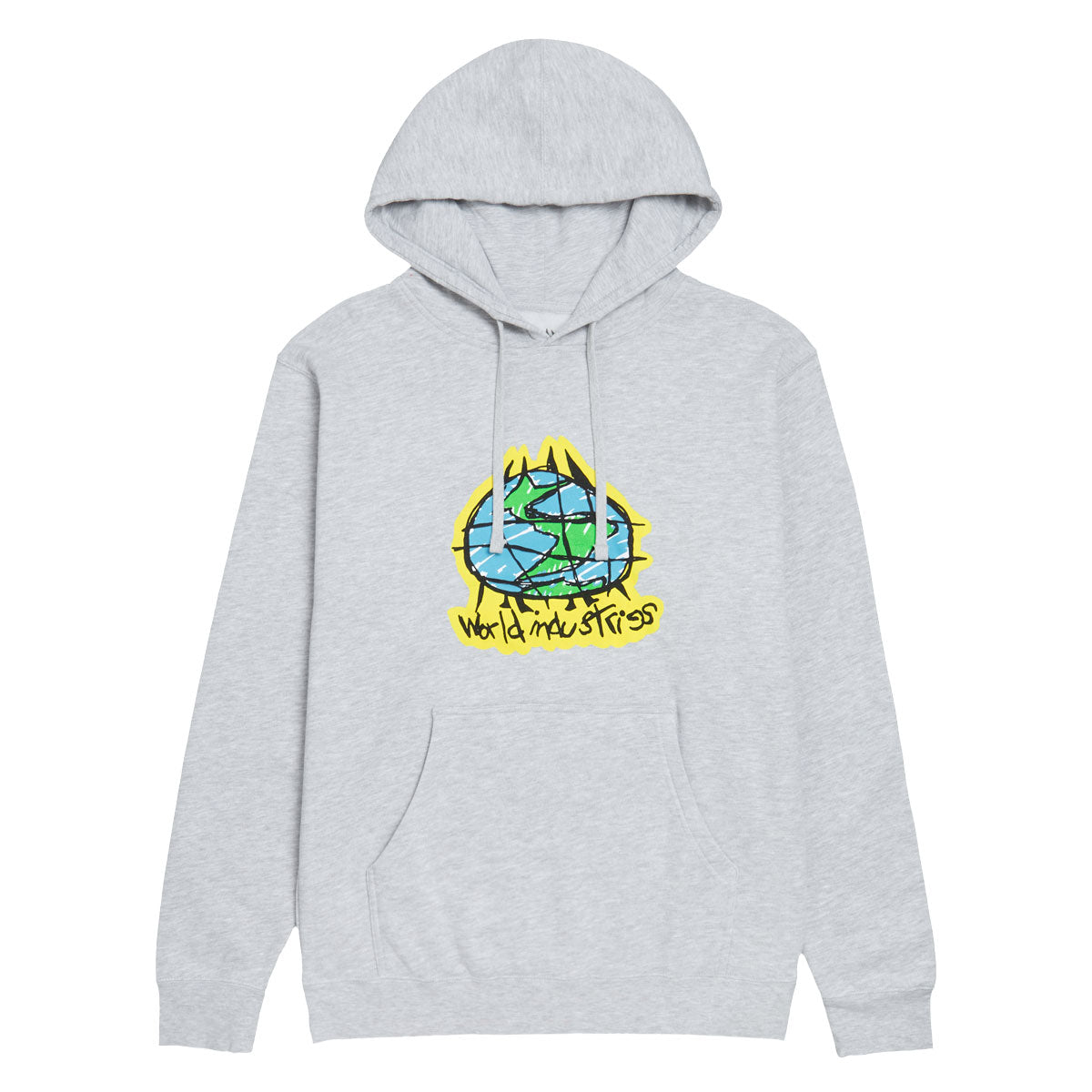 World Industries Scribble Hoodie - Grey Heather image 1