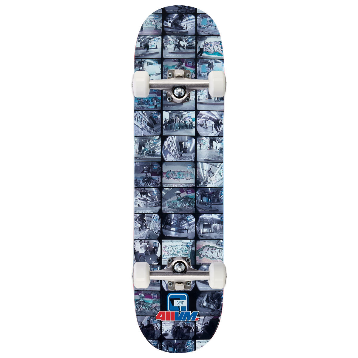 411 Private Property Grabs EX7 Skateboard Complete - 8.25