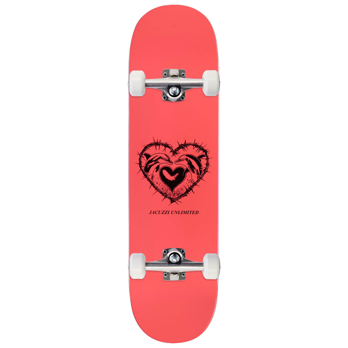 Jacuzzi Unlimited Dolphin logo EX7 Skateboard Complete - 8.50