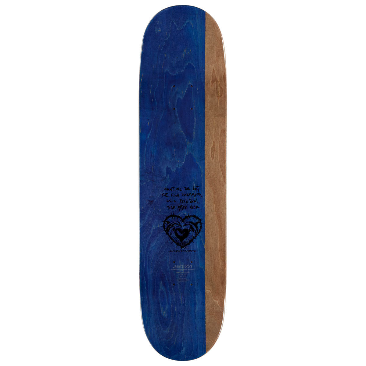 Jacuzzi Unlimited 500 Years EX7 Skateboard Complete - 8.25