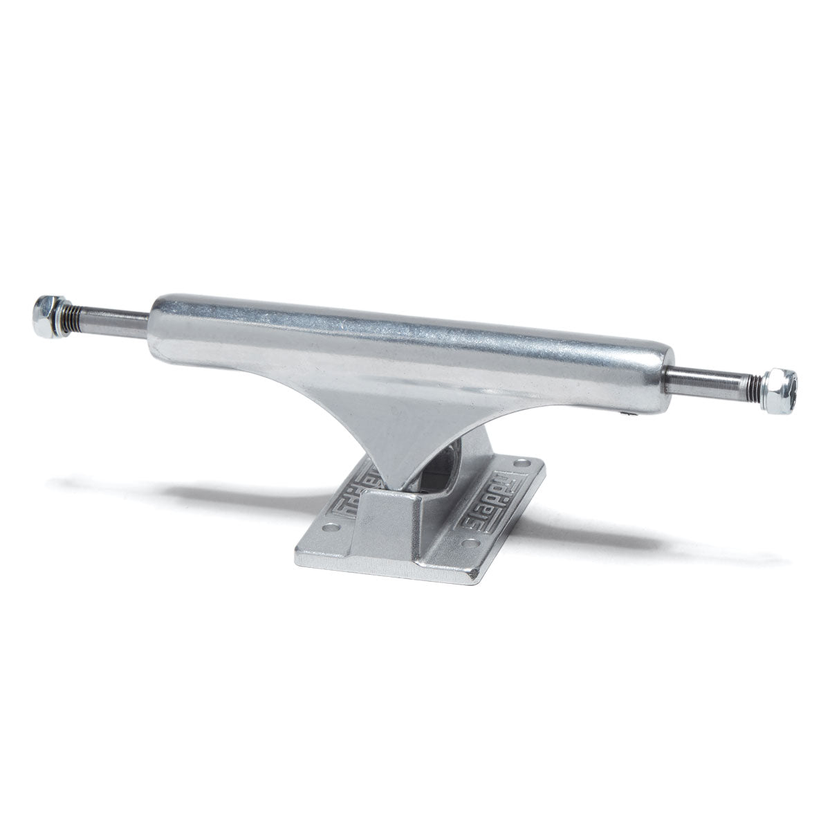 Slappy ST1 Inverted Hollow Lights Ultra Low Kingpin Skateboard Trucks - Polished - 8.75