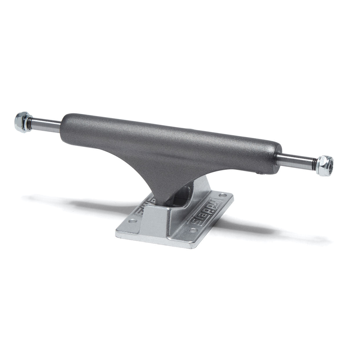 Slappy ST1 Inverted Hollow Lights Ultra Low Kingpin Skateboard Trucks - Gunmetal/Polished/White Gold - 8.25