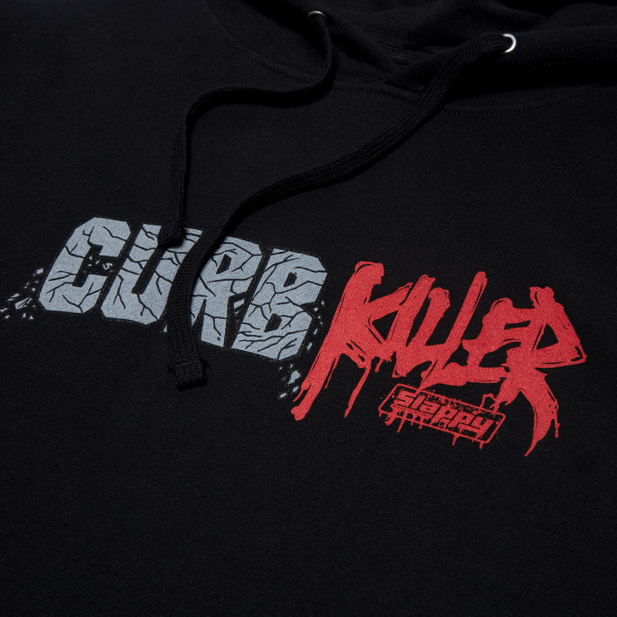 Slappy Curb Killer Wordmark Hoodie - Black image 2
