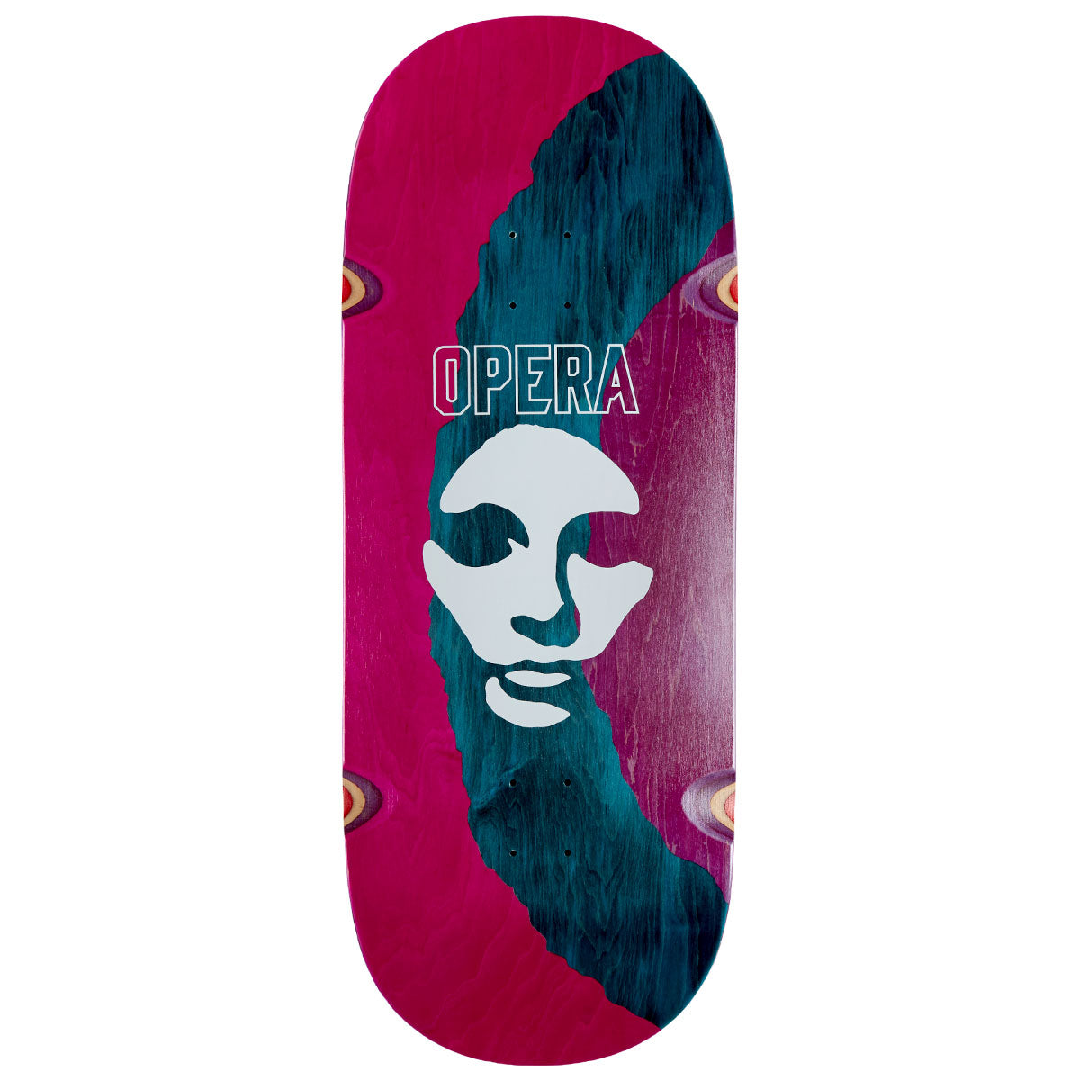 Opera Triple Torn Big Mask EX7 Skateboard Deck - 12.00