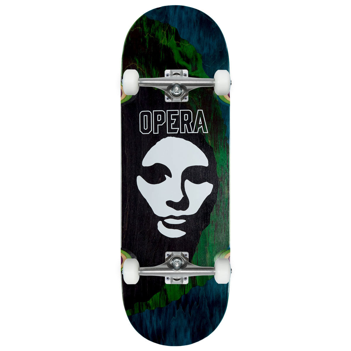 Opera Triple Torn Big Mask EX7 Skateboard Complete - 10.00