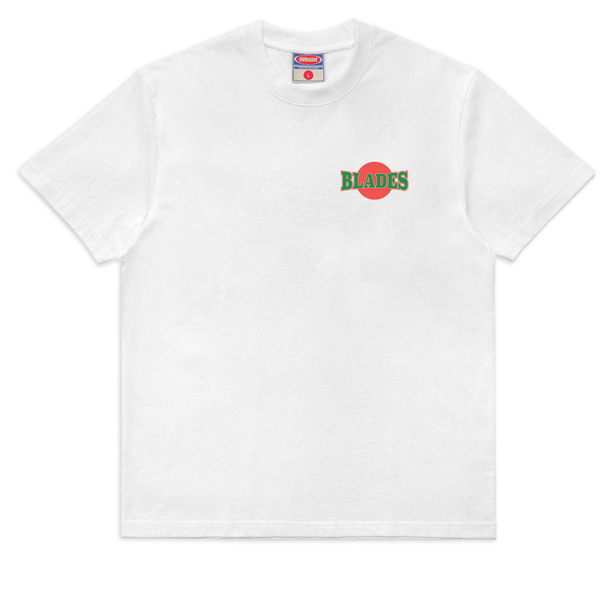 Metalwood Blades Gym T-Shirt - White image 1