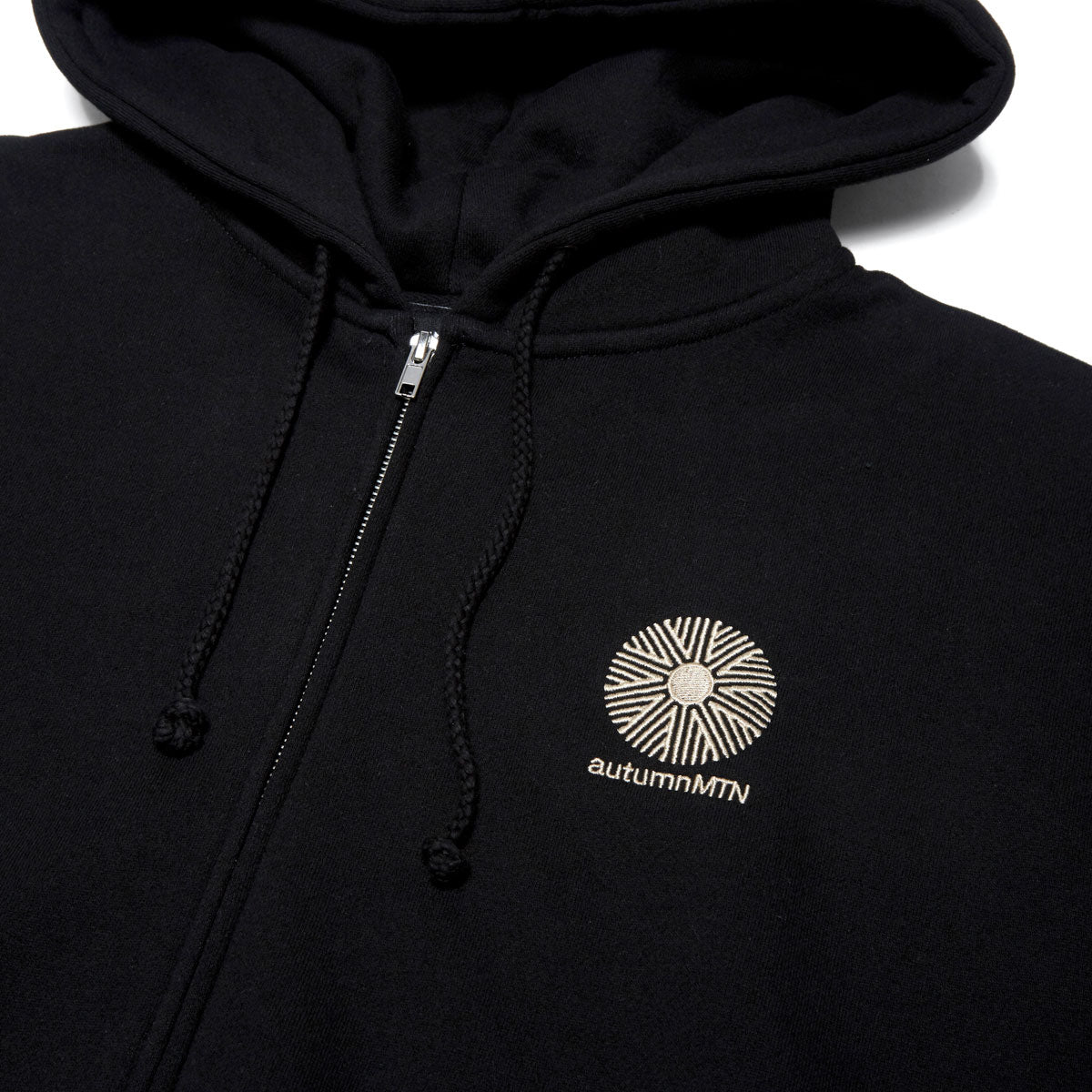Autumn Mtn Zip Hoodie - Black image 2