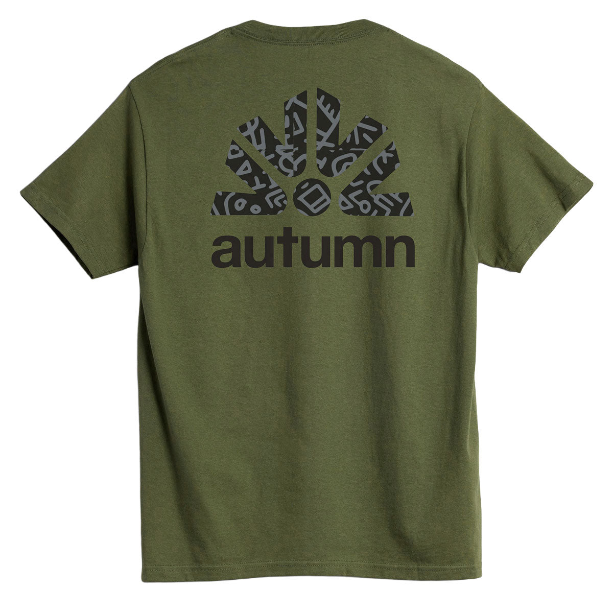Autumn Soul Icon T-Shirt - Army image 1