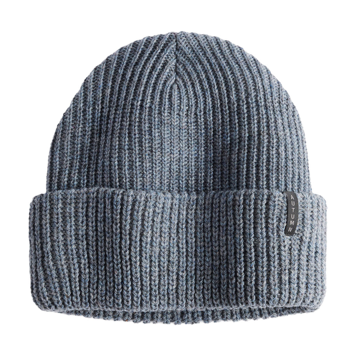 Autumn Ribbed Knit Beanie - Blue image 1