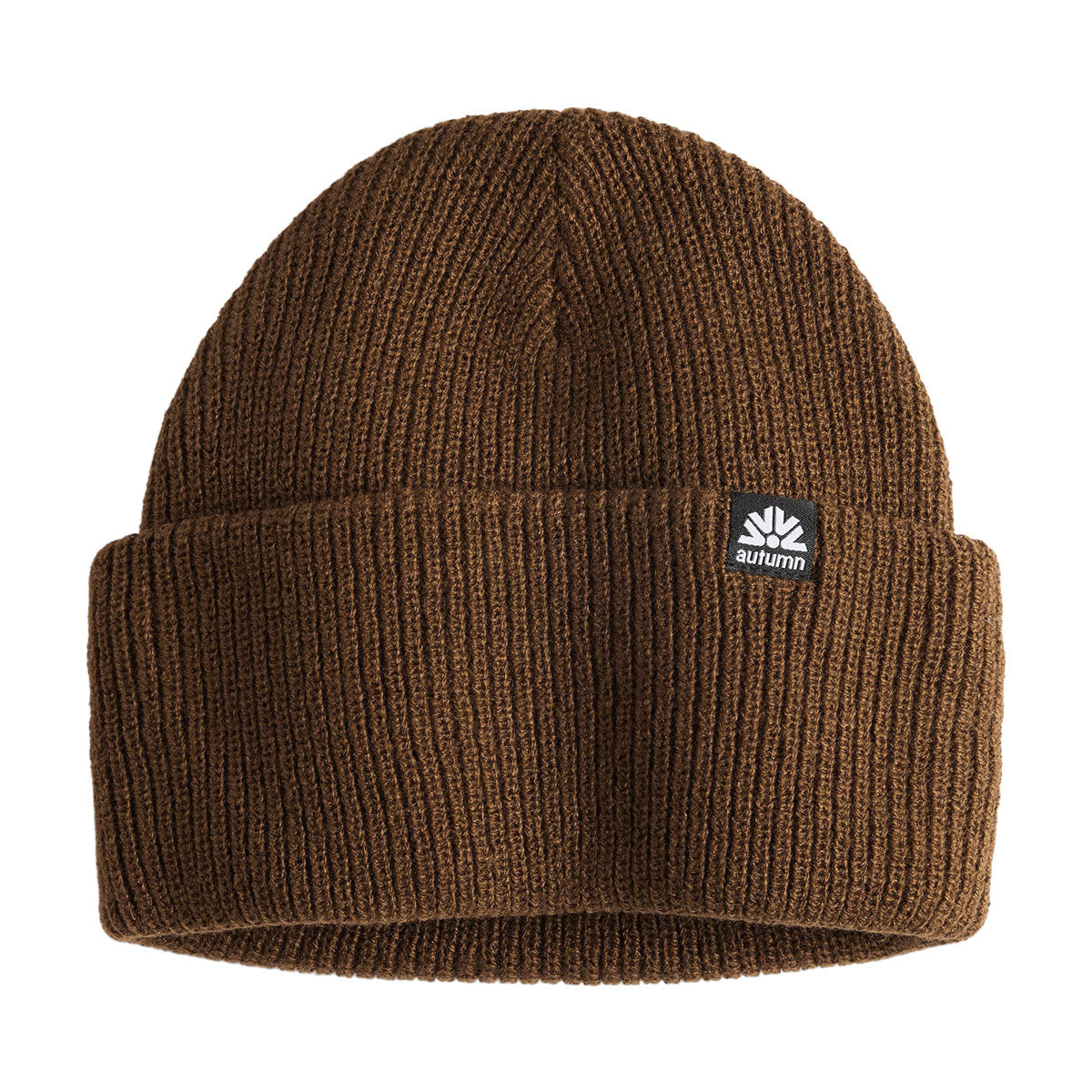 Autumn Simple Solid Beanie - Brown image 1