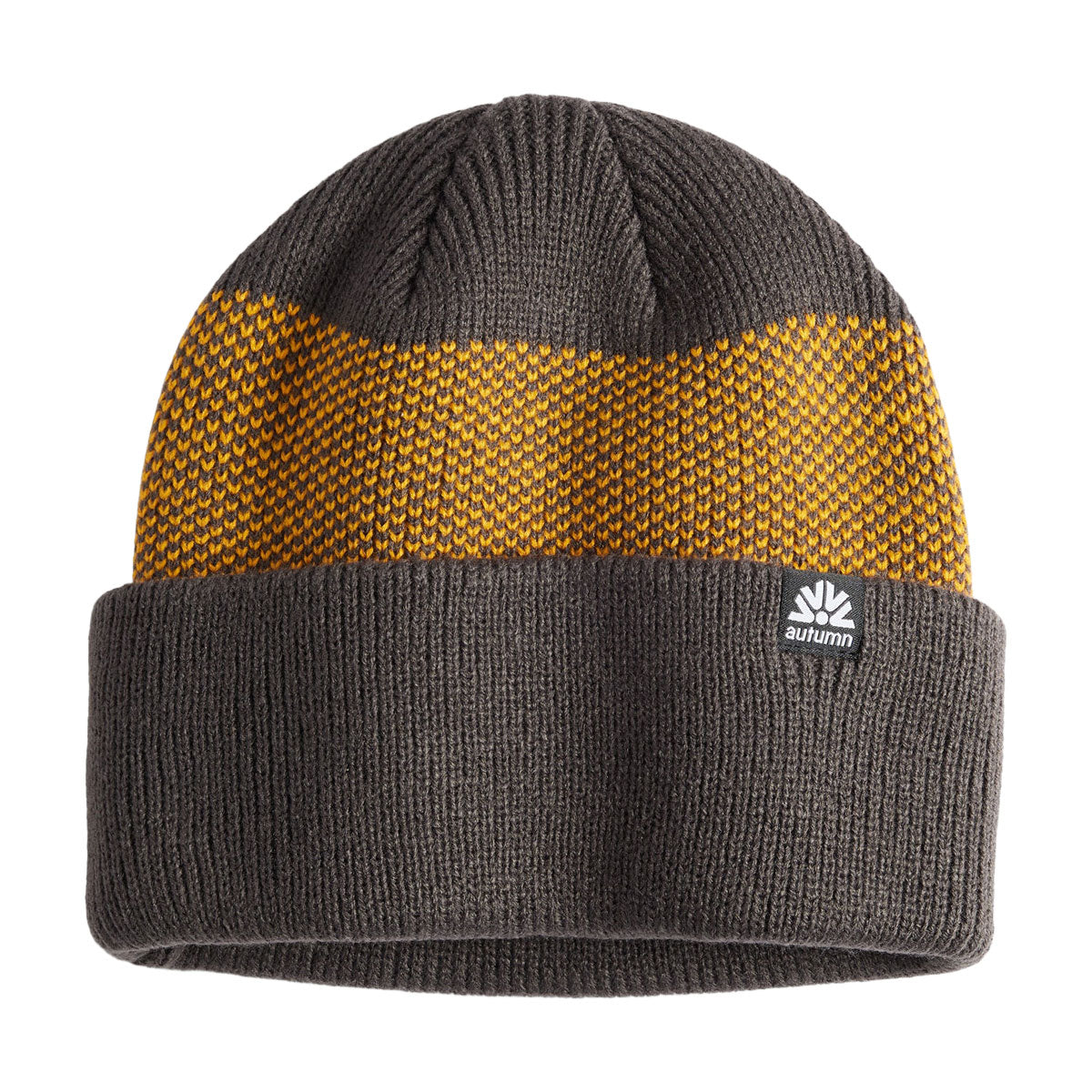 Autumn Birdseye Beanie - Pebble image 1