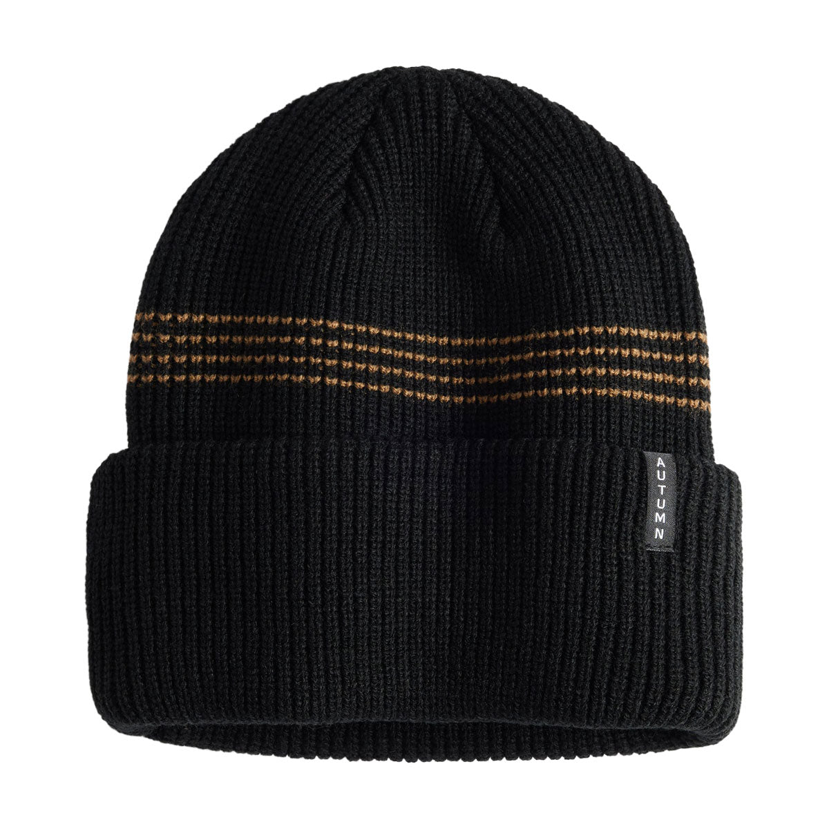 Autumn Mini Stripe Beanie - Black 2025 image 1