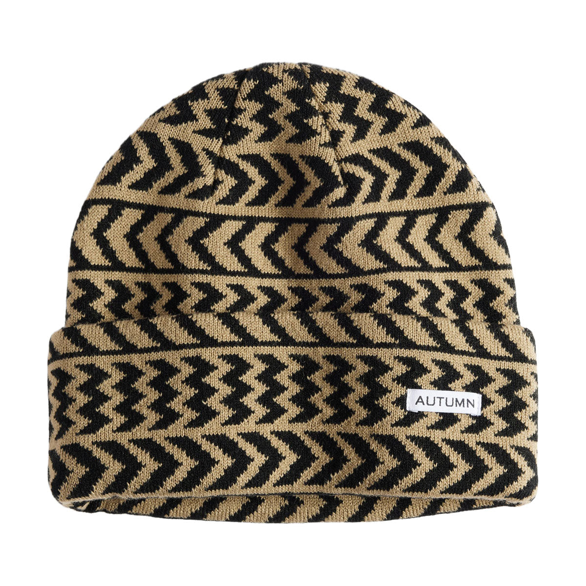 Autumn Chevron Beanie - Chinchilla image 1