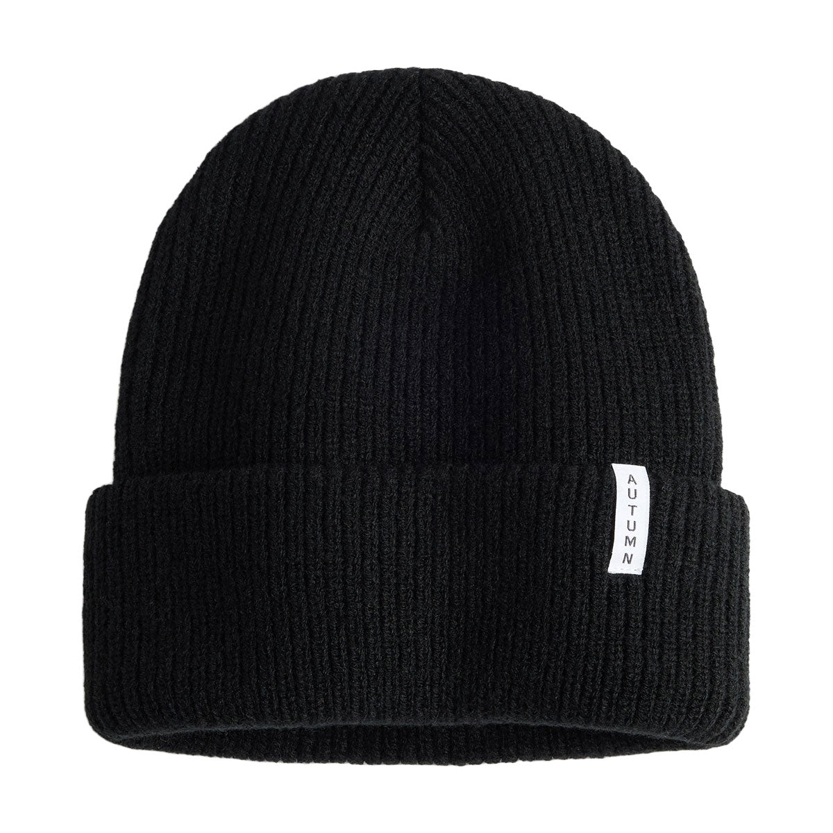 Autumn Youth Solid Beanie - Black image 1