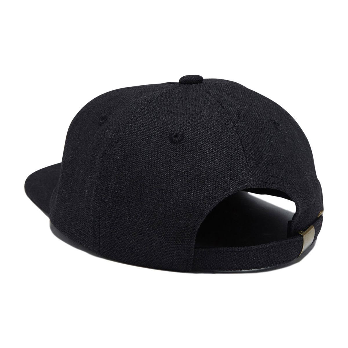 Autumn Washed Canvas Strapback Hat - Black 2025 image 2