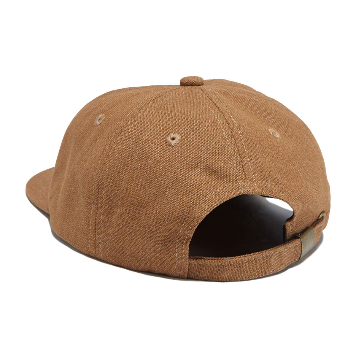 Autumn Washed Canvas Strapback Hat - Light Brown image 2