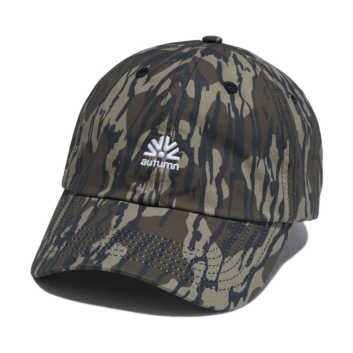 Autumn Six Panel Strapback Hat - Camo image 1