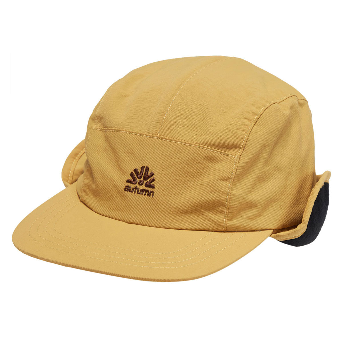 Autumn Dwr Flap Hat - Olive Ochre image 1