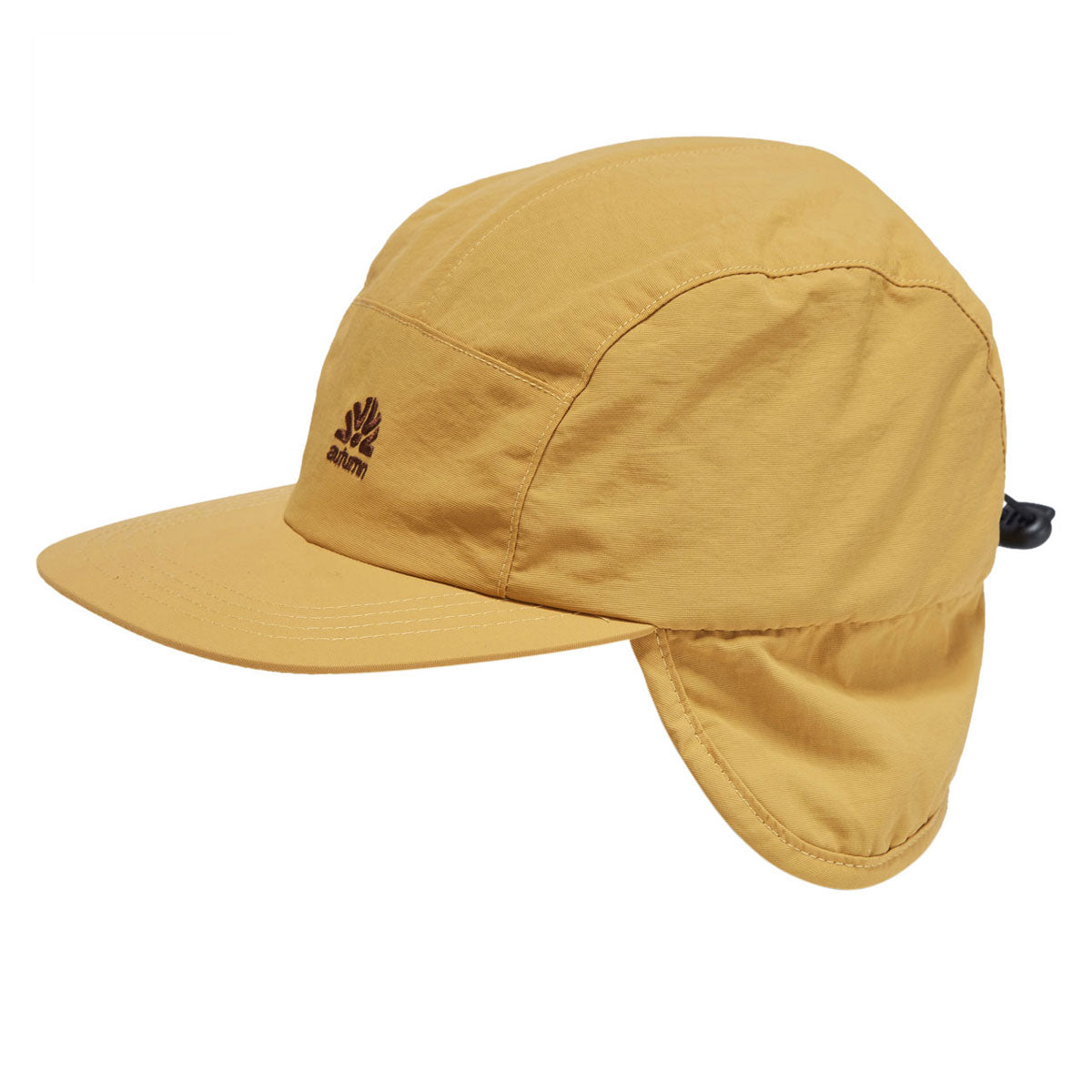 Autumn Dwr Flap Hat - Olive Ochre image 3