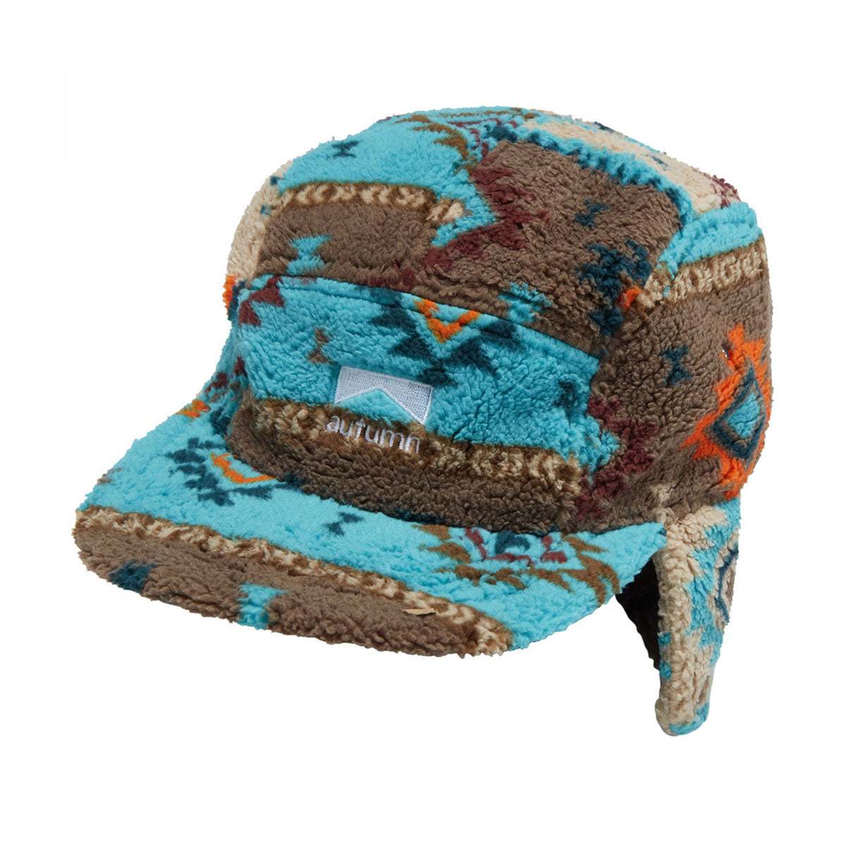 Autumn Fleece Flap Hat - Stone image 1