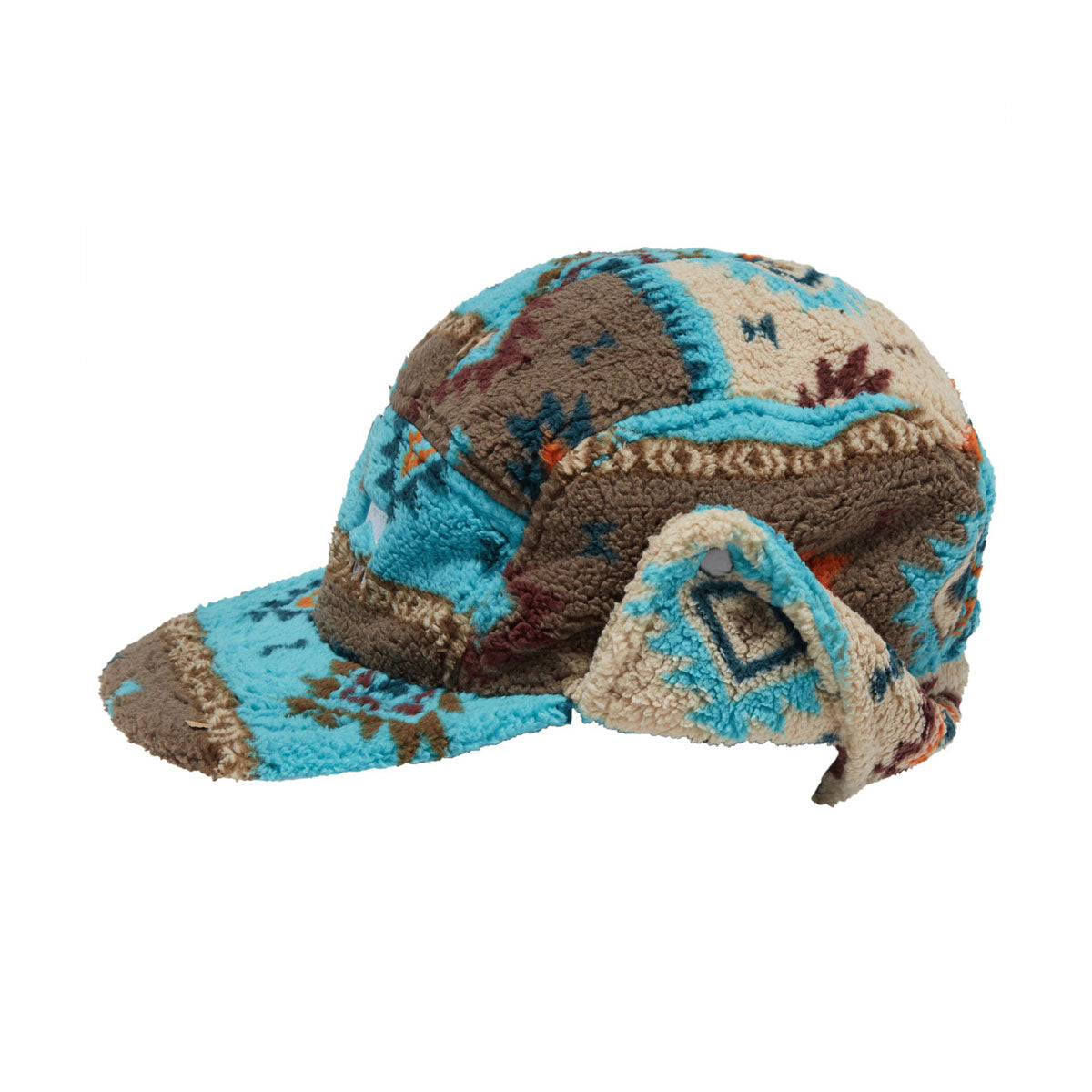 Autumn Fleece Flap Hat - Stone image 3