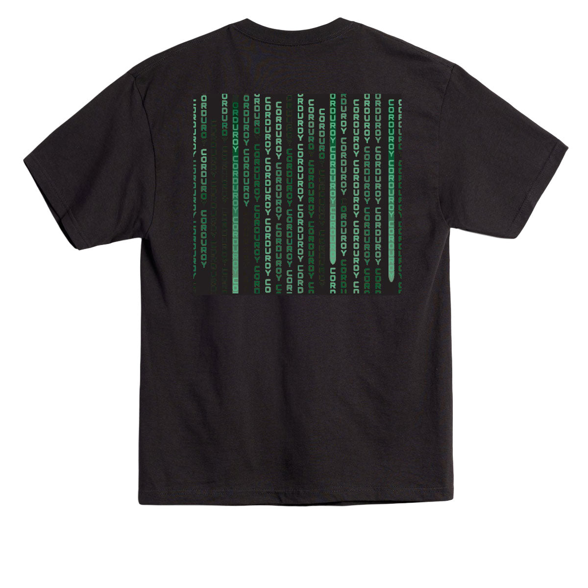 Corduroy Neo T-Shirt - Black image 1