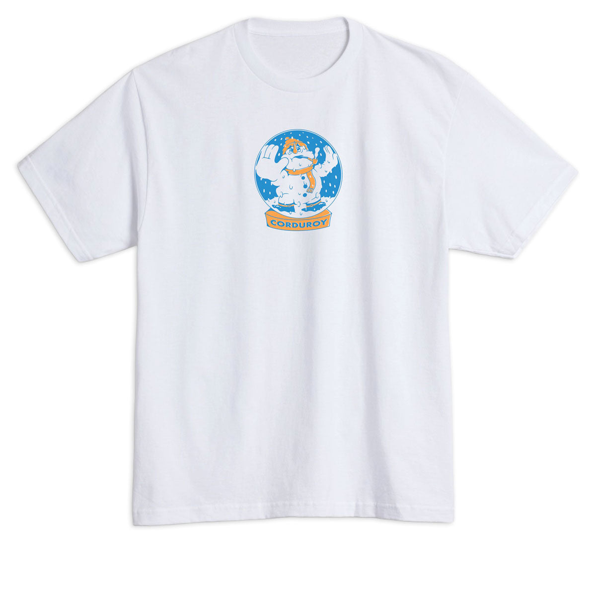 Corduroy Trapped T-Shirt - White image 1