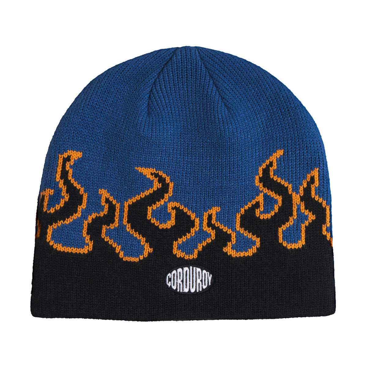 Corduroy LL Burn Skully Beanie - Very Blue image 1