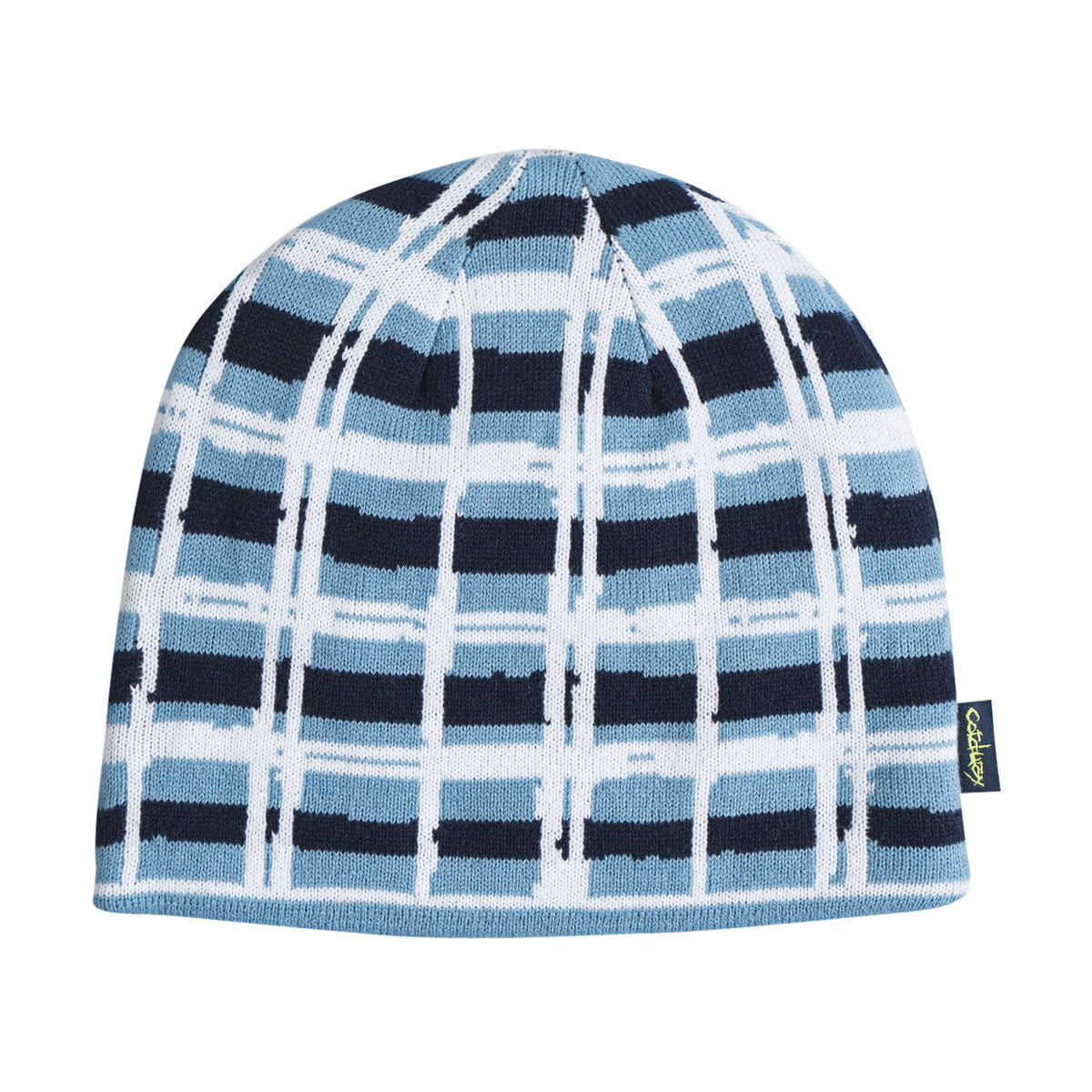 Corduroy Tartan By Justin Phipps Beanie - Sky image 1